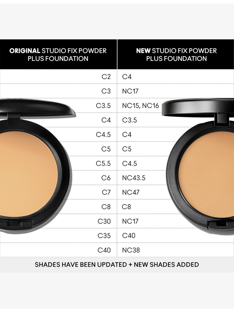 MAC Studio Fix Powder Plus Foundation 12g - British product