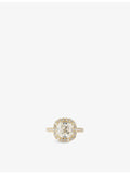The Diamond Lab 3.62ct lab-grown cushion-cut diamond ring, 18ct gold (British brand)