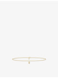 Boucheron Serpent Bohème ankle chain 18ct gold 0.13ct diamond (British brand)