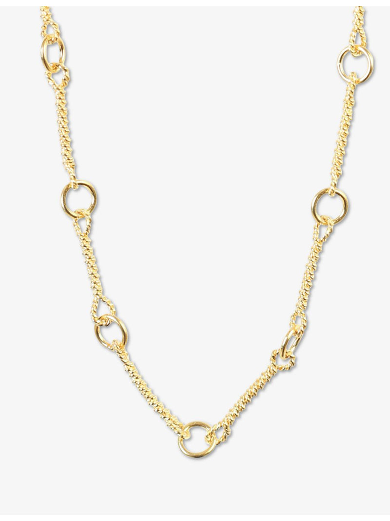 Ece London 22ct gold vermeil chain necklace, imported from the UK