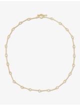 selfridges Ece London The Roman 22ct Yellow Gold Vermeil Chain Necklace 55cm- Buy online at McGrocer