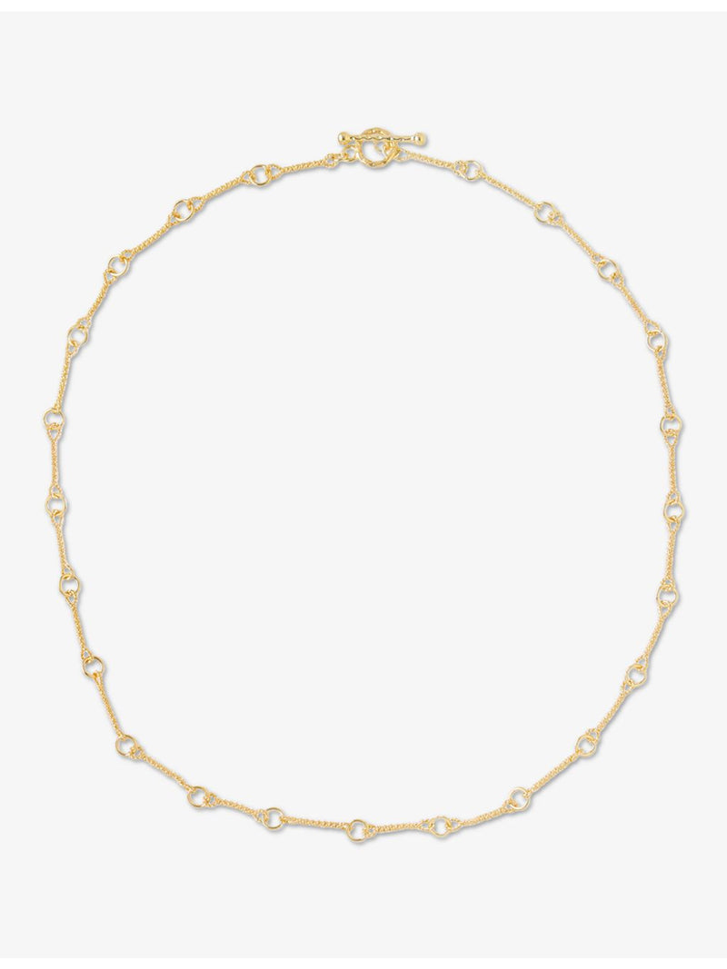 Ece London 22ct gold vermeil chain necklace, imported from the UK