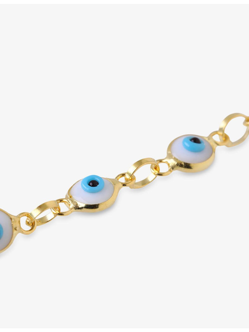 Ece London Nazar II gold vermeil necklace, imported from the UK