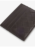 Bottega Veneta Intrecciato-Weave leather card holder nappa leather - British product