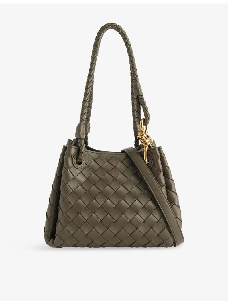 Bottega Veneta Parachute mini leather tote bag, UK version