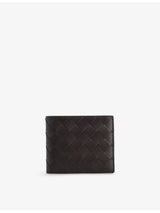 selfridges Bottega Veneta Intrecciato Bifold Leather Wallet- Buy online at McGrocer