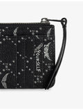 Zadig&Voltaire coated-canvas card holder 13.5cm (British brand)