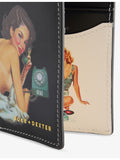 Duke + Dexter Dean Pin Up leather wallet, UK version