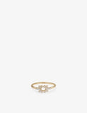 Astley Clarke Mini Nova 14ct Yellow-Gold and 0.01ct Lab-Grown Diamond Ring