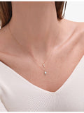 Astley Clarke 14ct gold opal lab-grown diamond pendant necklace (British brand)