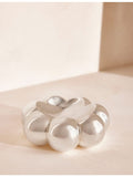 Soho Home Walbrook Bud silver-plated brass trinket dish 11cm, UK version