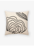 ferm Living Jot cotton cushion 50x50cm, UK version