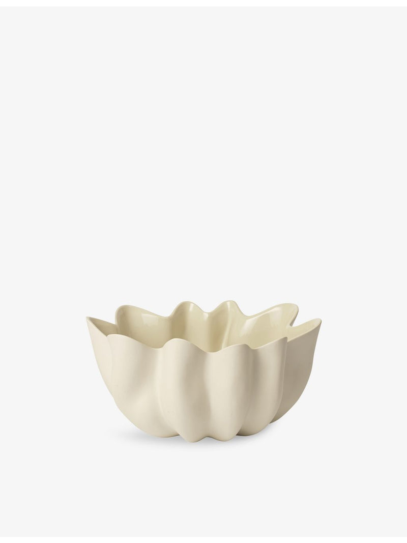 ferm LIVING Nium stoneware bowl 36cm - British product