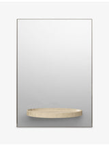 selfridges ferm LIVING Symmetry Travertine Mirror- Buy online at McGrocer