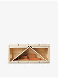 ferm LIVING Toro stackable wooden toy house 87cm, UK version