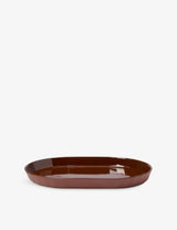 selfridges The Conran Shop Fade Oval Porcelain Platter 32cm- Buy online at McGrocer