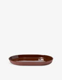 The Conran Shop Fade oval porcelain platter 32cm - British product