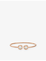 selfridges Bvlgari 18ct Rose-Gold and Mother-of-Pearl Bracelet- Buy online at McGrocer