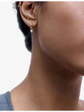 Monica Vinader mini pearl huggie earrings 18ct gold vermeil - British product