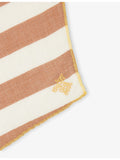 Organic Zoo striped kids cotton scarf, imported from the UK