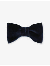 selfridges Reiss Hike Velvet Bow Tie- Buy online at McGrocer