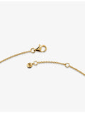 Monica Vinader onyx and gold vermeil bracelet, imported from the UK