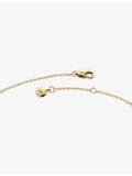 Monica Vinader initial V chain bracelet 18ct gold vermeil, imported from the UK