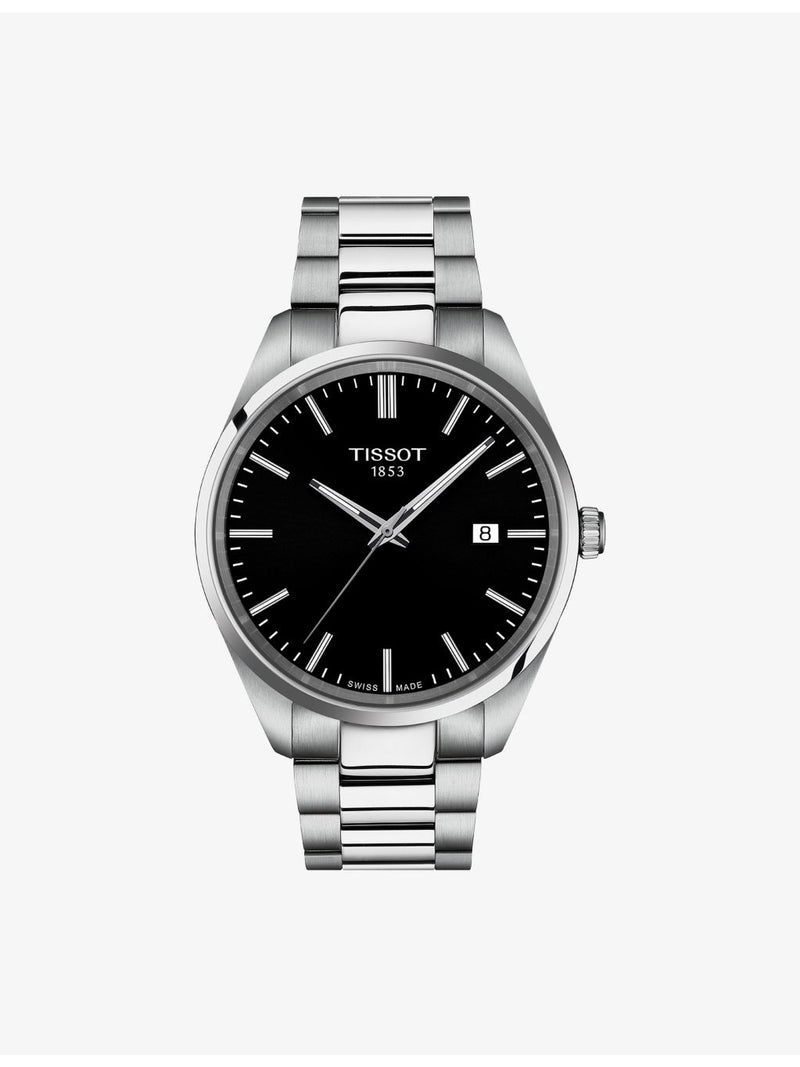 Tissot PR 100 stainless steel quartz watch 40mm (British brand)