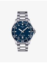 selfridges Tissot Seastar 1000 Stainless-Steel Quartz Watch 40mm- Buy online at McGrocer