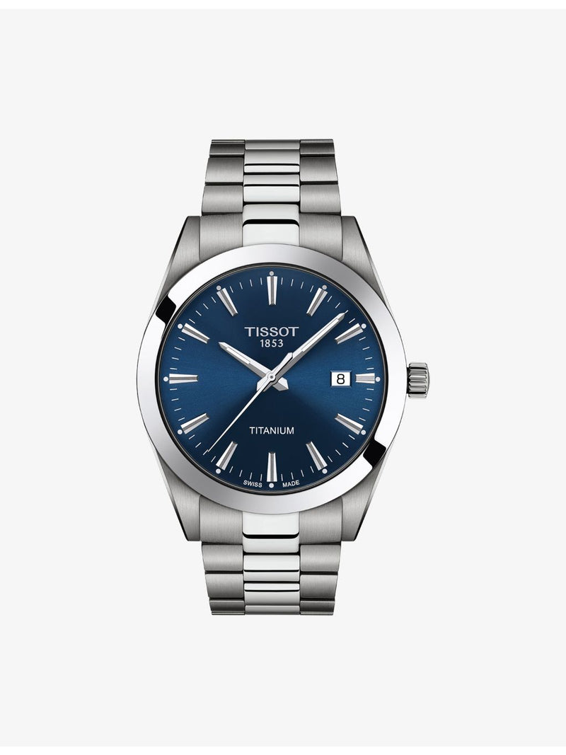 Tissot Gentleman titanium quartz watch 40mm, imported from the UK