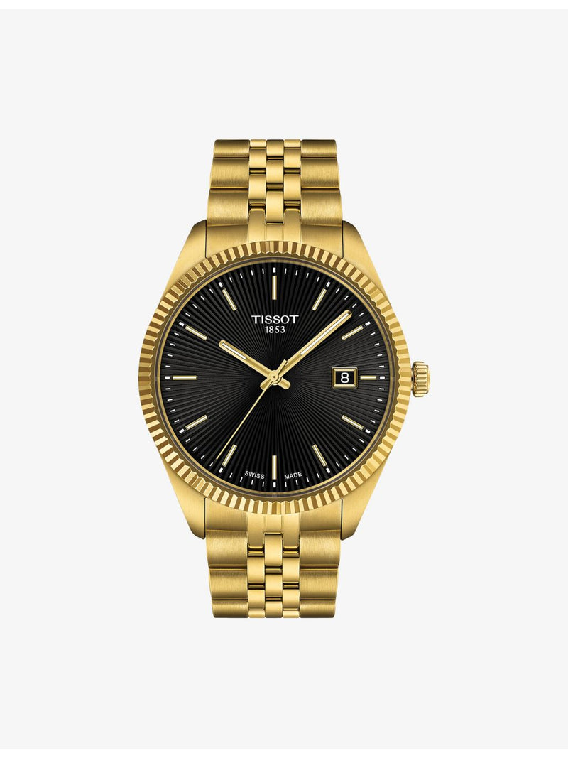 Tissot Ballade PVD-coated stainless steel quartz watch 40mm - British product