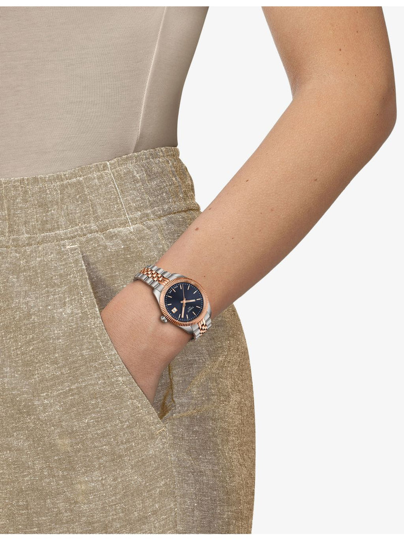 Tissot Ballade rose-gold Swiss quartz watch 34mm - British product