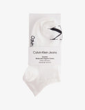 Calvin Klein Sneaker Brand-Print Pack of Two Stretch-Cotton Blend Socks