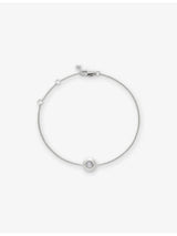 selfridges Monica Vinader April Birthstone Lab-Grown Diamond Sterling Silver Bracelet- Buy online at McGrocer