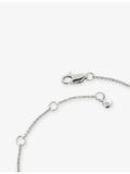 Monica Vinader garnet sterling silver bracelet, imported from the UK