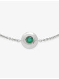 Monica Vinader May birthstone emerald bracelet, UK version