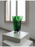 Serax transparent Dunk glass vase 33.5cm, imported from the UK