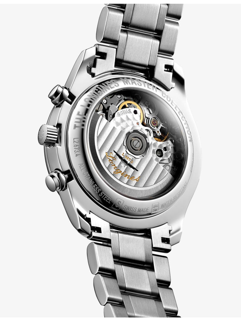 Longines Master Collection chronograph moonphase watch 40mm - British product