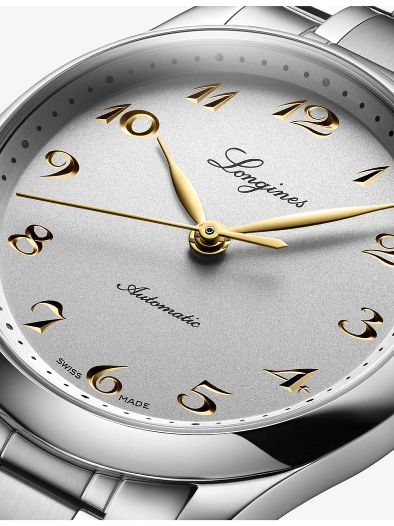 Longines Master Collection stainless steel automatic watch L2.357.4.72.6, UK version