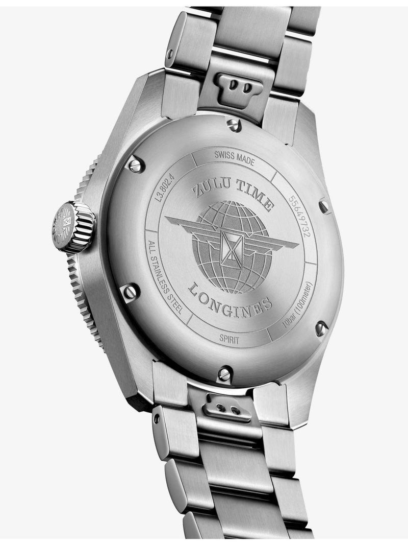 Longines Spirit Zulu Time automatic watch 39mm - British product