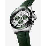Longines Conquest Chronograph automatic watch, 42mm, stainless-steel and rubber - British product