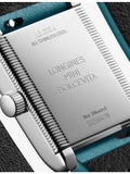 Longines Mini DolceVita quartz watch 21.5mm stainless steel and leather, UK version