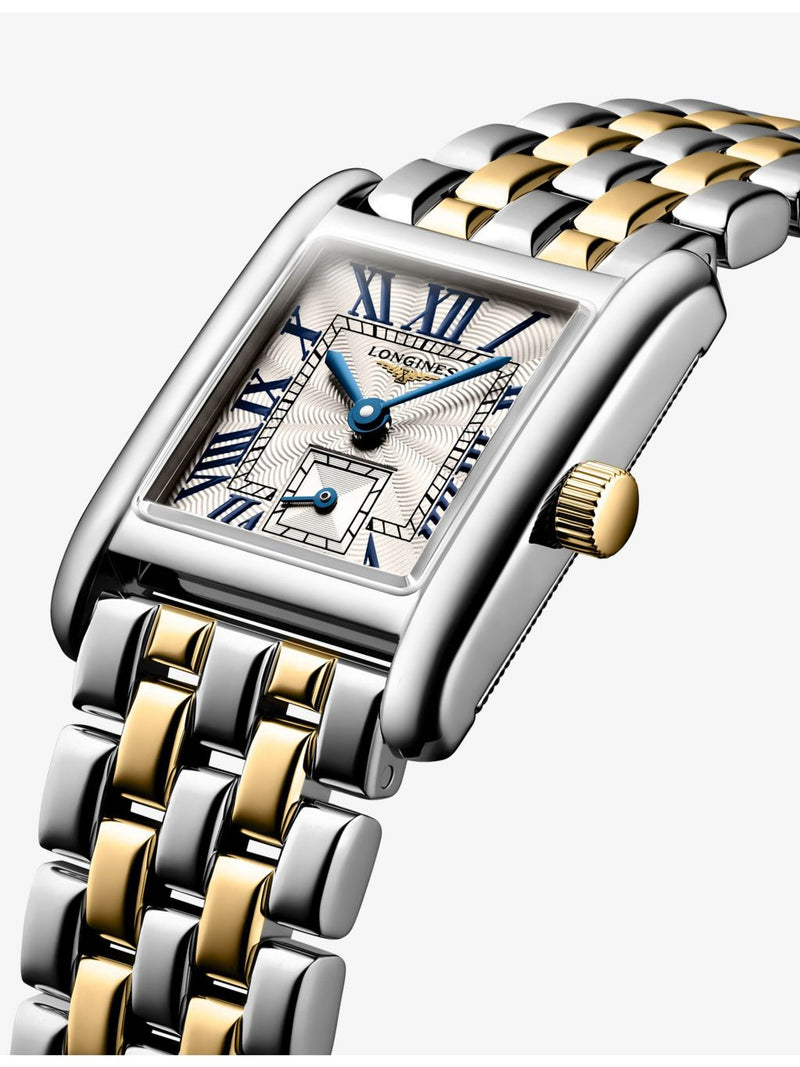 Longines DolceVita Mini watch 18ct yellow gold and steel, UK version