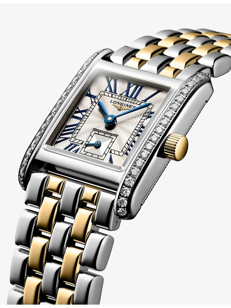 Longines Mini DolceVita quartz watch 0.456ct diamonds - British product