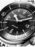 Longines Legend Diver automatic watch 39mm black dial, UK version