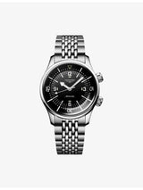 selfridges Longines Legend Diver Stainless-Steel Automatic Watch- Buy online at McGrocer