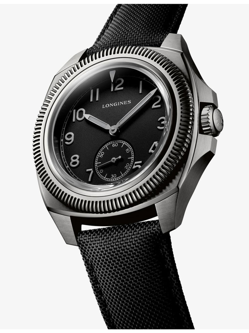 Longines Pilot Majetek titanium automatic watch 43mm (British brand)