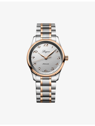 selfridges Longines Master Collection 34mm Rose-Gold and Stainless-Steel Automatic Watch- Buy online at McGrocer