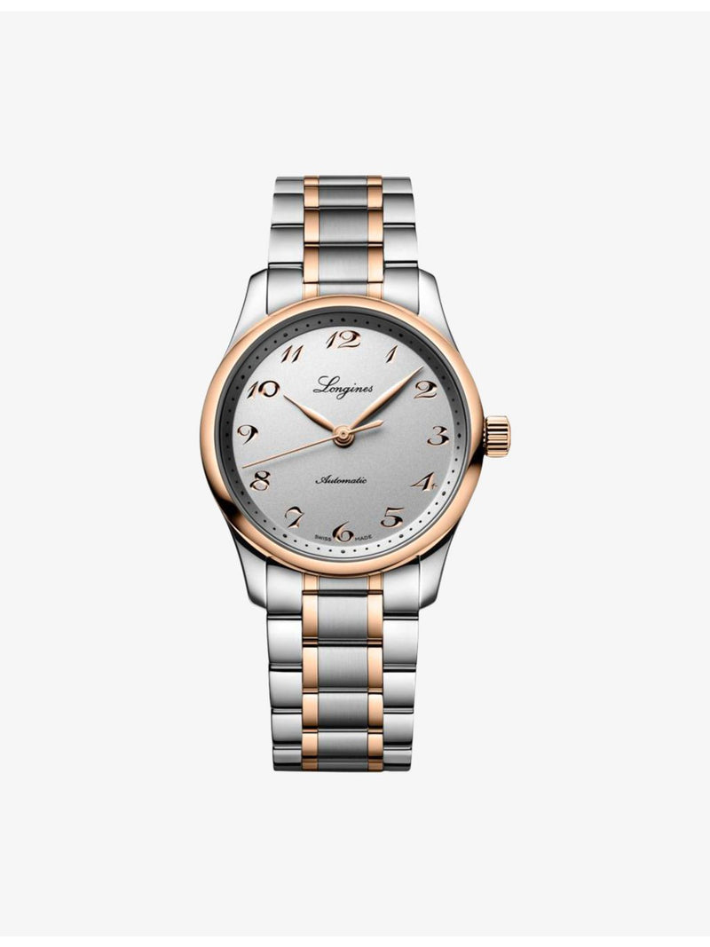 Longines automatic watch rose gold 34mm, imported from the UK