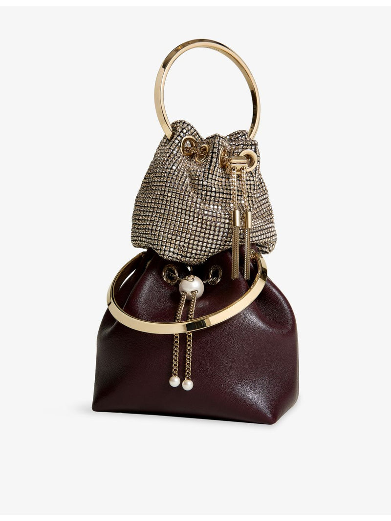 Jimmy Choo Bon Bon leather top-handle bag (British brand)
